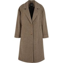 Oversize płaszcz w kratę damski Urban Classics. Brązowe płaszcze Urban Classics, m, bez wzorów, z materiału, bez kaptura. Za 346.50 zł.