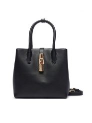 Furla Torebka Goccia S WB01949 ARE000 KH O6000 Czarny. Czarne torebki klasyczne Furla, bez wzorów, ze skóry, bez dodatków. Za 1,389.00 zł.