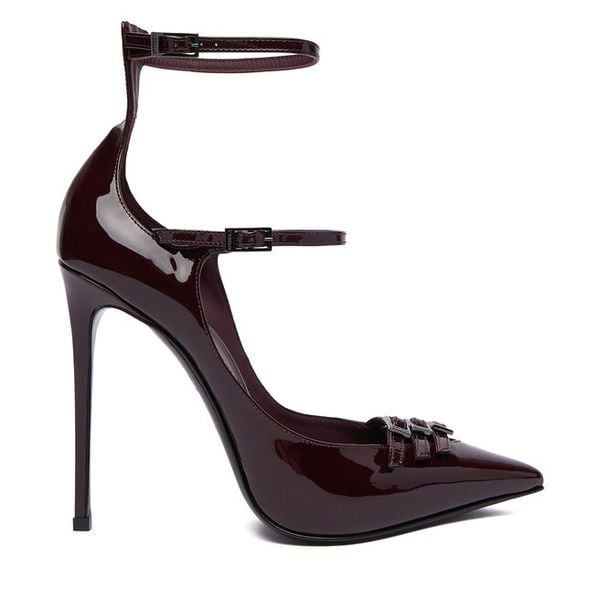 Szpilki Le Silla. Czerwone szpilki LE SILLA, bez wzorów, bez obcasa, na szpilce, bez zapięcia. Za 2,019.00 zł.