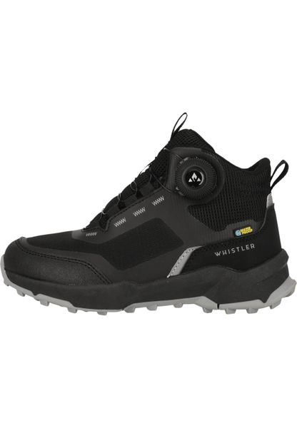 Buty trekkingowe Whistler Gango Q-lock WP. Czarne trekkingi Whistler, z gumy, trekkingowe. Za 238.00 zł.