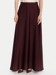 Rinascimento Spódnica trapezowa CFC0125080003 Bordowy Regular Fit. Czerwone spódnice Rinascimento, xl, bez wzorów, z syntetyku, trapezowe. Za 669.99 zł.