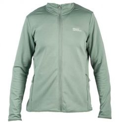 Bluza sportowa damska Jack Wolfskin Pack And Go. Zielone bluzy Jack Wolfskin, s, bez wzorów, bez kaptura. W wyprzedaży za 282.90 zł.