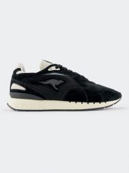 Kangaroos Skórzane sneakersy "Coil R3" w kolorze czarnym rozmiar: 47. Czarne trampki KangaROOS, bez wzorów, z materiału, bez zapięcia. Za 217.99 zł.
