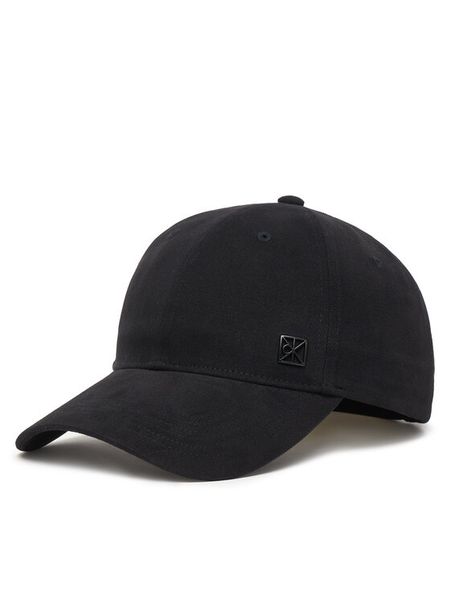 Calvin Klein Czapka z daszkiem Emblem Hardware Baseball Cap LV04F5059G Czarny. Czarne czapki Calvin Klein, bez wzorów, z bawełny. Za 169.99 zł.