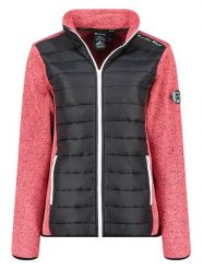 Canadian Peak Kurtka polarowa "Tirexeak" w kolorze różowo-czarnym rozmiar: XL. Czarne swetry Canadian Peak, xl, bez wzorów, z polaru, bez ramiączek. Za 105.63 zł.