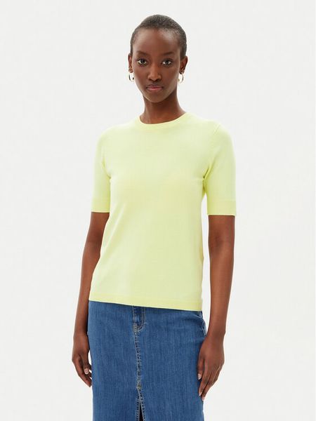 Marella Sweter Irene 2515361261 Zielony Slim Fit. Zielone swetry Marella, s, bez wzorów, z syntetyku, bez ramiączek. Za 259.99 zł.