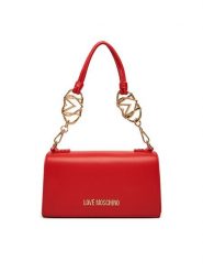 LOVE MOSCHINO Torebka JC4051PP1NLF0500 Czerwony. Czerwone torebki klasyczne Love Moschino, bez wzorów, ze skóry, bez dodatków. Za 859.99 zł.