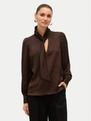 Vero Moda Bluzka Nini 10336252 Brązowy Standard Fit. Brązowe bluzki Vero Moda, xl, bez wzorów, z syntetyku, bez kołnierzyka, bez ramiączek. Za 179.99 zł.