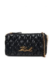 KARL LAGERFELD Torebka A1W32087 Czarny. Czarne torebki klasyczne KARL LAGERFELD, bez wzorów, ze skóry, bez dodatków. Za 439.99 zł.