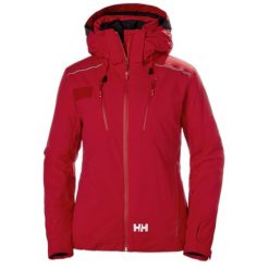 Damska kurtka narciarska Helly Hansen Maple Ins. Czerwone kurtki narciarskie Helly Hansen, bez wzorów, bez kaptura, narciarskie. Za 2,298.00 zł.