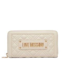 Portfel LOVE MOSCHINO. Białe portfele Love Moschino, bez wzorów. Za 395.99 zł.