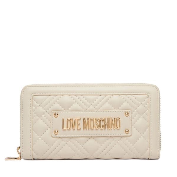 Portfel LOVE MOSCHINO. Białe portfele Love Moschino, bez wzorów. Za 279.99 zł.