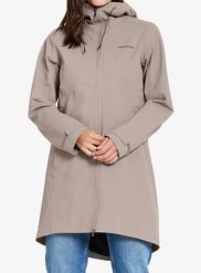 Parka przeciwdeszczowa damska Didriksons Bea Parka 6. Brązowe parki Didriksons, m, z materiału, bez kaptura. Za 835.99 zł.