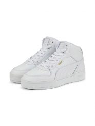 Puma Sneakersy "Pro Mid" w kolorze białym rozmiar: 43. Białe trampki Puma, bez wzorów, z materiału, bez zapięcia. Za 104.39 zł.