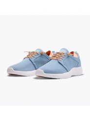 Tropicfeel Sneakersy "Monsoon" w kolorze błękitno-pomarańczowym rozmiar: 38. Niebieskie trampki Tropicfeel, bez wzorów, z materiału, bez zapięcia. Za 193.24 zł.