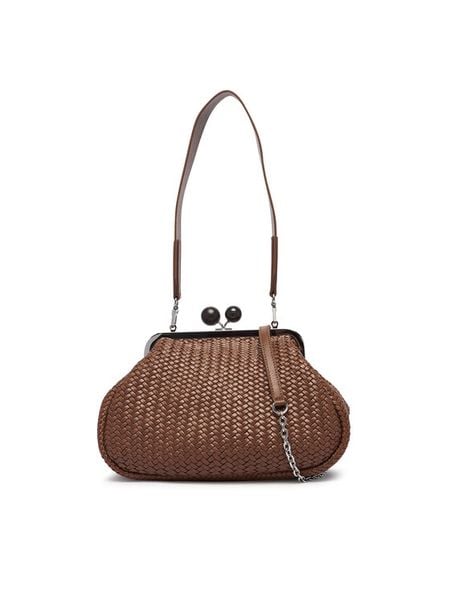 Weekend Max Mara Torebka Kaere 2625516074 Brązowy. Brązowe torebki klasyczne Weekend Max Mara, bez wzorów, ze skóry, bez dodatków. Za 2,239.00 zł.