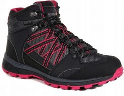 Buty trekkingowe damskie Lady Samaris Md II Regatta. Brązowe trekkingi Regatta, z materiału, trekkingowe. Za 275.49 zł.