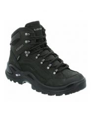 LOWA Skórzane buty turystyczne "Renegade GTX Mid Ws" w kolorze czarnym rozmiar: 41. Czarne trekkingi Lowa, z gore-texu, outdoorowe. Za 869.74 zł.