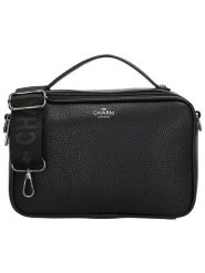 Charm Torebka "Mulberry street" w kolorze czarnym - 23 x 17 x 7,5 cm rozmiar: onesize. Czarne torby na ramię Charm, bez wzorów, z materiału, street, na ramię, bez dodatków. Za 86.99 zł.