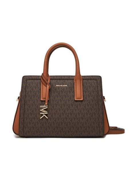 MICHAEL Michael Kors Torebka Laila 30S5G9IS1B Brązowy. Brązowe torebki klasyczne MICHAEL Michael Kors, bez wzorów, z materiału, bez dodatków. Za 1,129.00 zł.