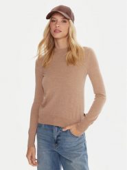 Robe di Kappa Sweter Emmy 64114YW Beżowy Regular Fit. Brązowe swetry Robe di Kappa, s, bez wzorów, z wełny, bez ramiączek. Za 299.99 zł.