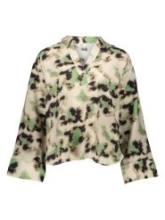 JDY Bluzka "Millie" w kolorze beżowym rozmiar: L. Brązowe bluzki JDY, l, bez wzorów, bez kołnierzyka, bez ramiączek. Za 83.42 zł.