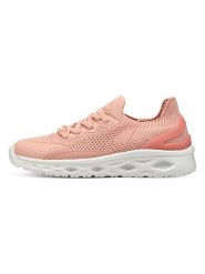 S.Oliver Sneakersy w kolorze jasnoróżowym rozmiar: 39. Różowe trampki S.Oliver, bez wzorów, z materiału, bez zapięcia. Za 158.10 zł.