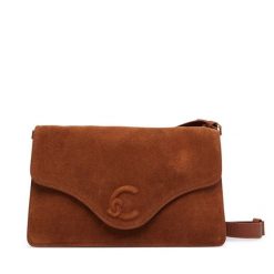 Torebka Coccinelle. Brązowe listonoszki Coccinelle, bez wzorów, bez dodatków. Za 1,499.00 zł.