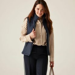 Damski ochraniacz na ciało Flux Softshell. Niebieskie kurtki sportowe Regatta, bez wzorów, z softshellu, bez kaptura, trekkingowe. Za 169.99 zł.