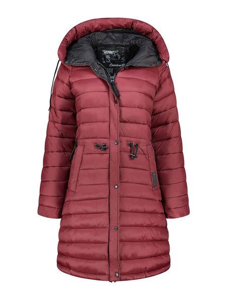 Canadian Peak Płaszcz pikowany "Batigeak" w kolorze czerwonym rozmiar: XL. Czerwone płaszcze Canadian Peak, xl, bez wzorów, bez kaptura. Za 310.38 zł.