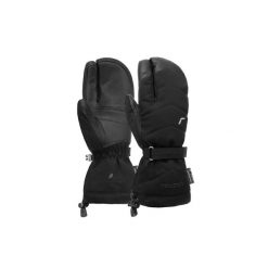 Rękawice narciarskie Reusch Nadia R-TEX® XT Lobster. Czarne rękawiczki REUSCH, bez wzorów, z puchu, sportowe. W wyprzedaży za 407.00 zł.