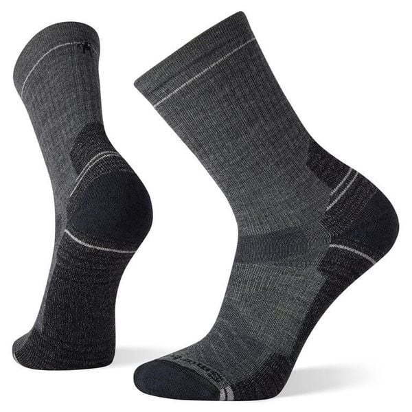 SMARTWOOL Skarpety Hike Light Cushion Crew Socks medium gray r.S. Szare skarpety Smartwool, bez wzorów, z elastanu. Za 79.70 zł.