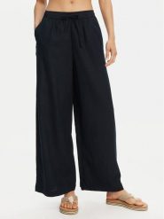 Roxy Spodnie materiałowe Lekeitio Break ERJNP03545 Czarny Regular Fit. Czarne spodnie materiałowe Roxy, xs, bez wzorów, ze lnu. Za 149.99 zł.
