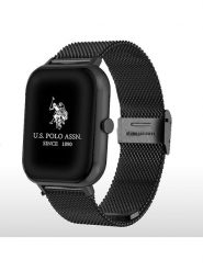 U.S. Polo Assn. Smartwatch w kolorze czarnym rozmiar: onesize. Czarne, cyfrowe zegarki U.S. Polo Assn., metalowe. Za 364.56 zł.