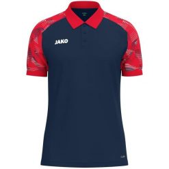 Polo Jako Sonic. Czerwone koszulki polo JAKO, bez wzorów, bez kołnierzyka, bez ramiączek. Za 284.00 zł.
