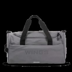WINGS Torba podręczna STORK Grey. Szare torby na ramię Wings, bez wzorów, z materiału, eleganckie, na ramię, bez dodatków. Za 174.93 zł.
