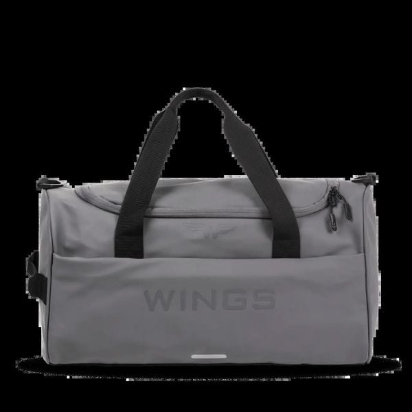 WINGS Torba podręczna STORK Grey. Szare torby na ramię Wings, bez wzorów, z materiału, eleganckie, na ramię, bez dodatków. Za 174.93 zł.