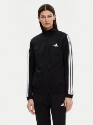 Adidas Bluza Tricot 3-Stripes JC8889 Czarny Regular Fit. Czarne bluzy Adidas, l, bez wzorów, z syntetyku, bez kaptura. Za 159.99 zł.