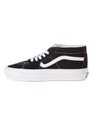 Vans Skórzane sneakersy "Sk8-Mid" w kolorze czarnym rozmiar: 39. Czarne trampki Vans, bez wzorów, bez zapięcia. Za 199.95 zł.