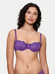 Triumph Biustonosz balkonetka Comfort Glam 10224928 Fioletowy. Fioletowe biustonosze Triumph, bez wzorów, z syntetyku. Za 169.99 zł.