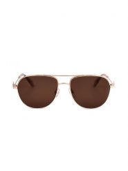 Vivienne Westwood Damskie okulary przeciwsłoneczne w kolorze złoto-brązowym rozmiar: 56. Brązowe okulary przeciwsłoneczne Vivienne Westwood, bez wzorów, z tworzywa sztucznego, wakacyjne. Za 240.43 zł.