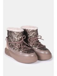 PINKO Śniegowce Yoko 19 SS0101 T036 Brązowy. Brązowe trapery i śniegowce Pinko, z materiału. Za 1,195.00 zł.