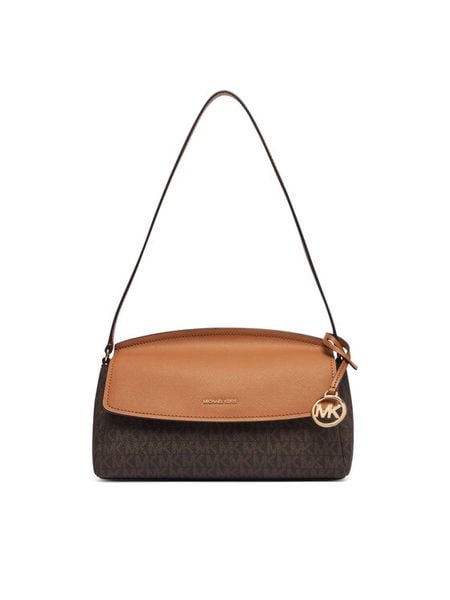 MICHAEL Michael Kors Torebka 32T6GX7U8B Brązowy. Brązowe torebki klasyczne MICHAEL Michael Kors, bez wzorów, ze skóry, bez dodatków. Za 879.99 zł.