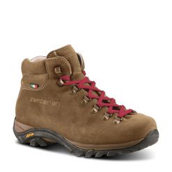 Damskie buty trekkingowe Zamberlan New Trail Lite Evo Gtx Mid. Brązowe trekkingi Zamberlan, z nubiku, trekkingowe. Za 1,123.55 zł.