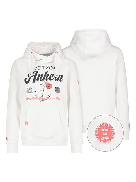 Eight2Nine Bluza w kolorze białym rozmiar: XL. Białe bluzy Eight2Nine, xl, bez wzorów, z bawełny, z kapturem. Za 121.51 zł.