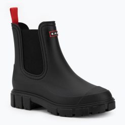 Kalosze damskie KADVA FlowBoots WMNS. Czarne kalosze KADVA, bez wzorów. Za 89.99 zł.