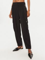 LOLA CASADEMUNT Spodnie materiałowe LF2414010 00N Czarny Regular Fit. Czarne spodnie materiałowe LOLA CASADEMUNT, s, bez wzorów, z materiału. Za 349.99 zł.