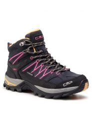 CMP Trekkingi Rigel Mid Wmn Trekking Shoe Wp 3Q12946 Szary. Szare obuwie sportowe CMP, ze skóry, bez zapięcia, trekkingowe. Za 499.99 zł.