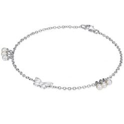 Lulu & Jane Bransoletka Motyl z Srebro wysokiej próby w Srebrny Bransoletki 1 ct Damski. Szare bransoletki Lulu & Jane, z perłą, srebrne. Za 209.99 zł.