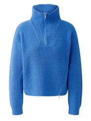 Oui Golf w kolorze niebieskim rozmiar: 44. Niebieskie golfy Oui, bez wzorów, prążkowane, bez ramiączek. Za 347.99 zł.